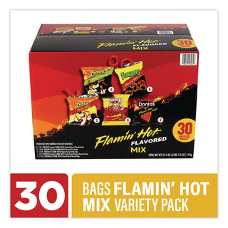 Flamin' Hot Mix Variety Pack, Assorted Flavors, Assorted Size Bag, 30 Bags/Carton, Ships in 1-3 Business Days