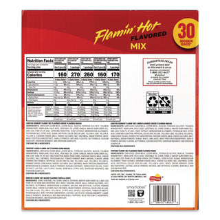 Flamin' Hot Mix Variety Pack, Assorted Flavors, Assorted Size Bag, 30 Bags/Carton, Ships in 1-3 Business Days