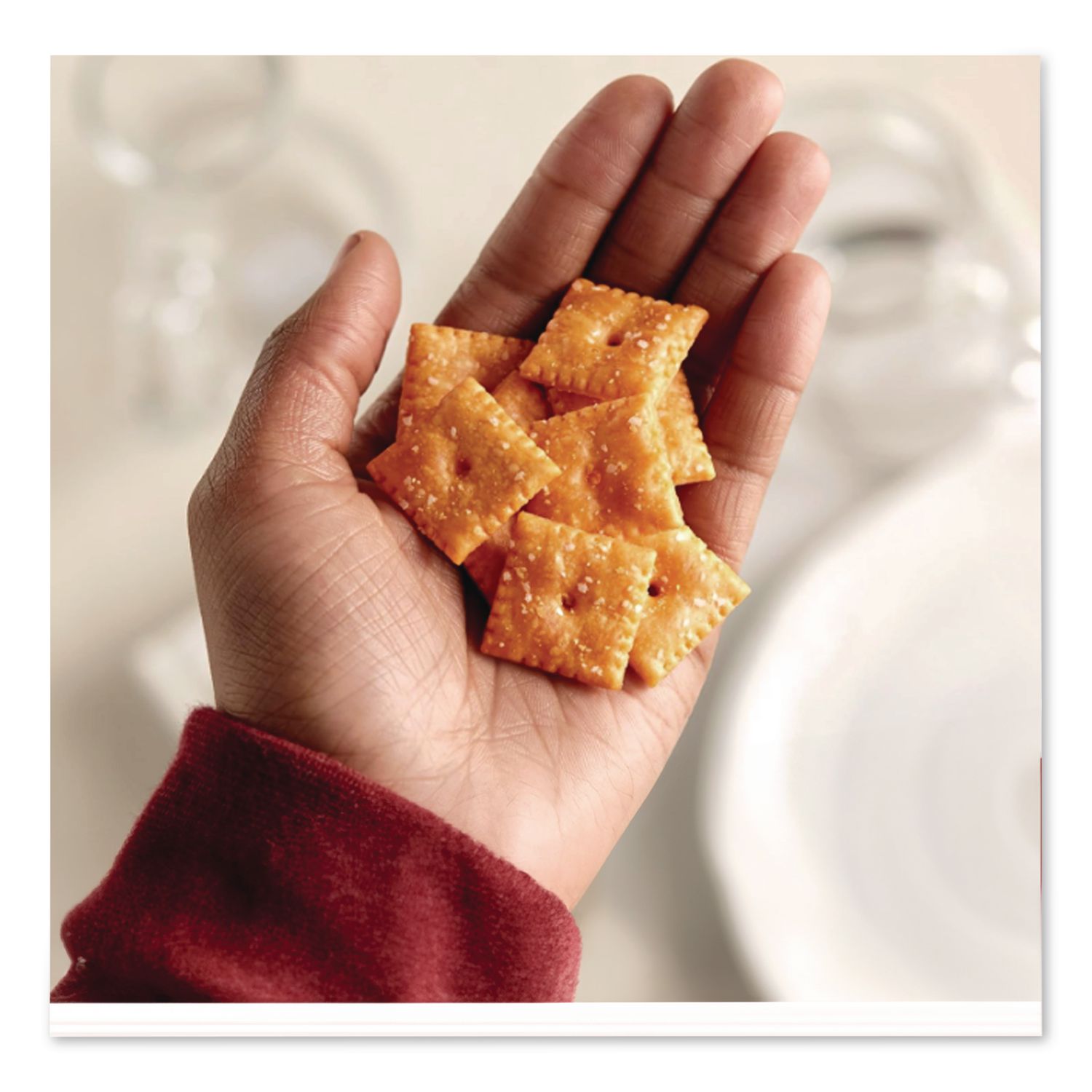 Baked Snack Crackers Variety Pack, Assorted Flavors, (8) 0.75 oz and (37) 1.5 oz Bags/Box, Ships in 1-3 Business Days