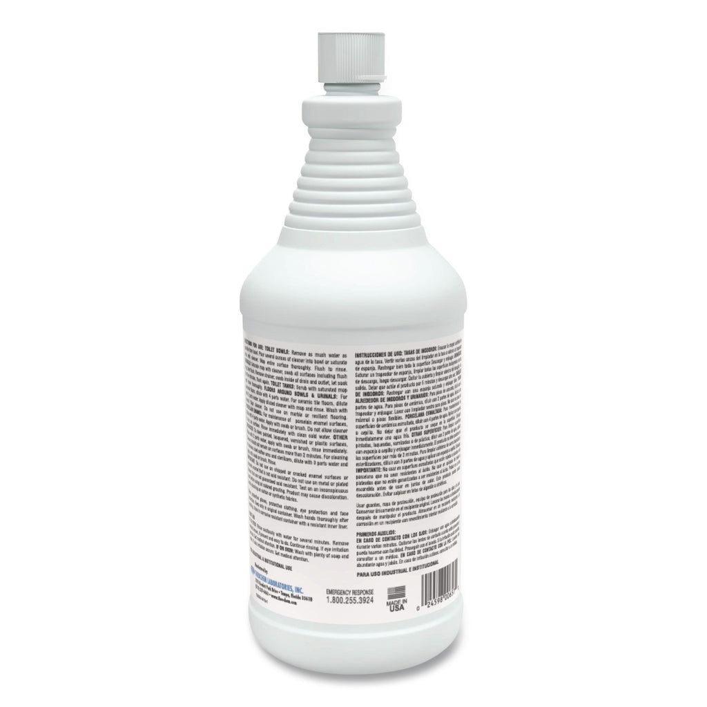 PTC-85 Porcelain and Tile Cleaner, Pleasant Scent, 32 oz Bottle, 12/Carton