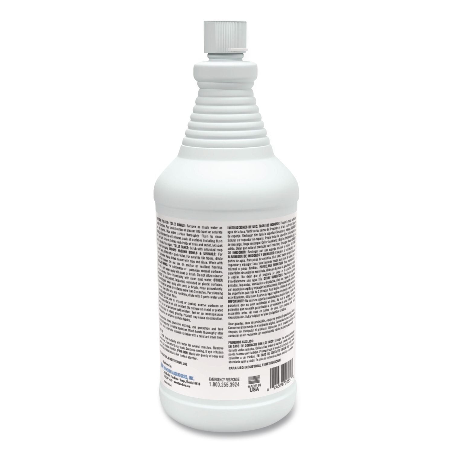 PTC-85 Porcelain and Tile Cleaner, Pleasant Scent, 32 oz Bottle, 12/Carton