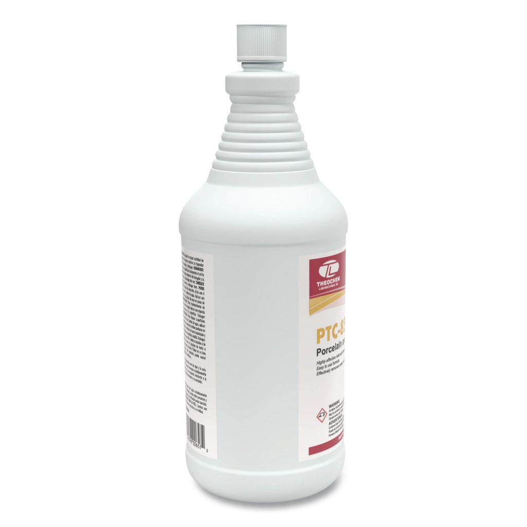 PTC-85 Porcelain and Tile Cleaner, Pleasant Scent, 32 oz Bottle, 12/Carton