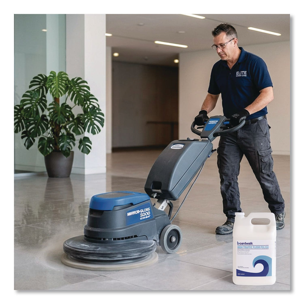 High Traffic Floor Polish, 1 gal Bottle