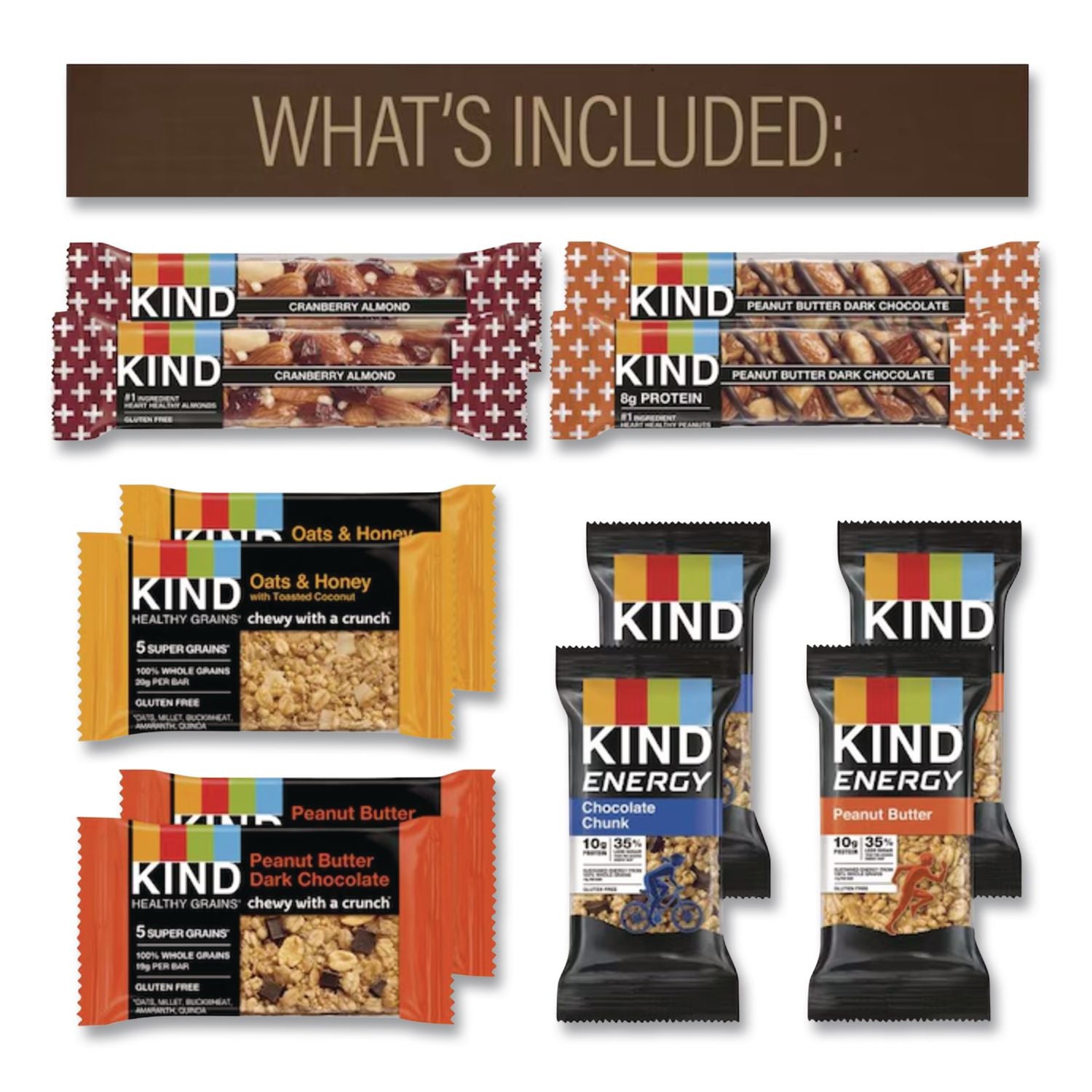Favorites Snack Box, Assorted Variety of KIND Bars, 2.5 lb Box, 22 Bars/Box, Ships in 1-3 Business Days