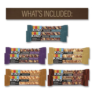 Favorites Snack Box, Assorted Variety of KIND Bars, 2.5 lb Box, 22 Bars/Box, Ships in 1-3 Business Days