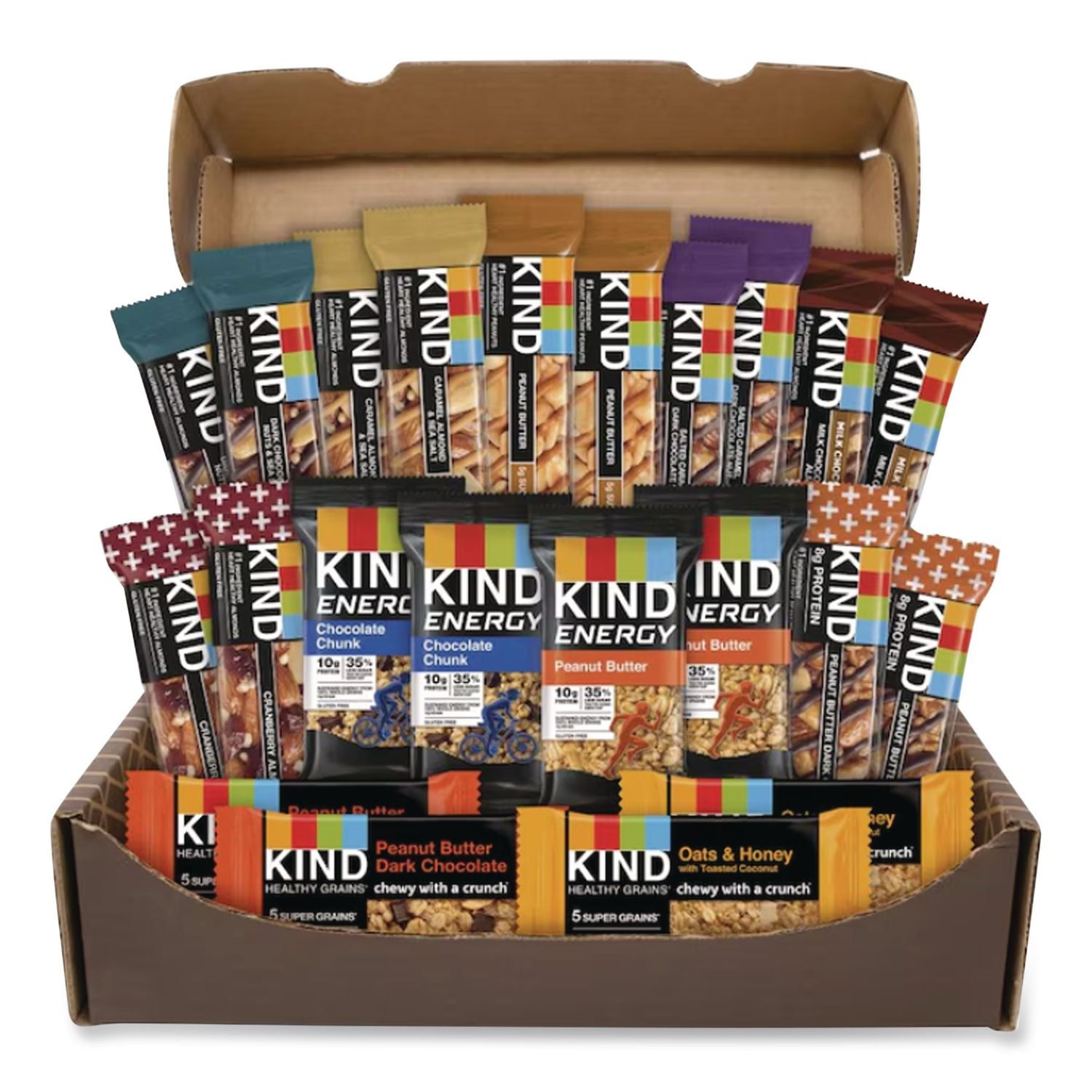 Favorites Snack Box, Assorted Variety of KIND Bars, 2.5 lb Box, 22 Bars/Box, Ships in 1-3 Business Days