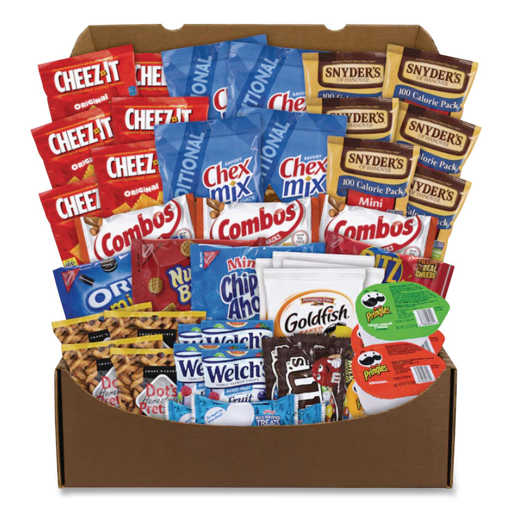 Big Party Snack Box, 75 Assorted Snacks/Box, Ships in 1-3 Business Days