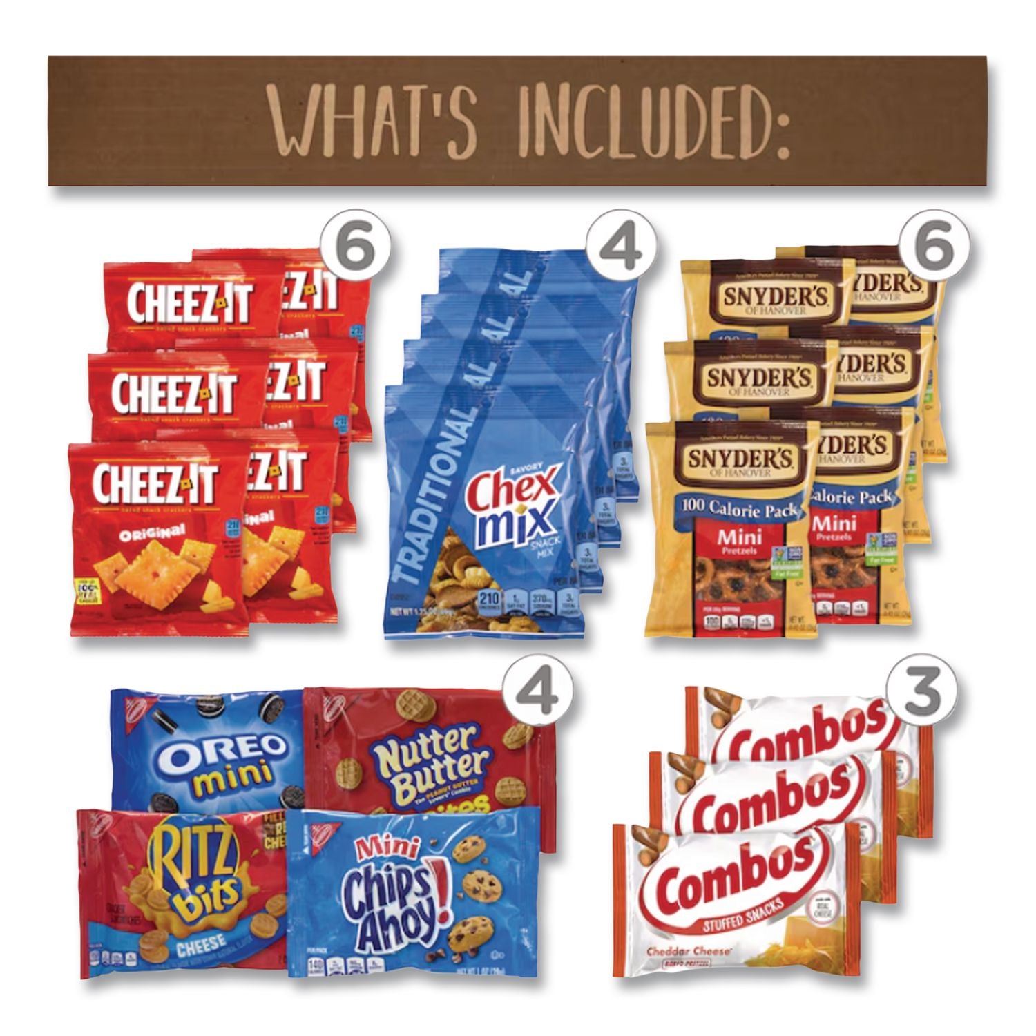 Big Party Snack Box, 75 Assorted Snacks/Box, Ships in 1-3 Business Days