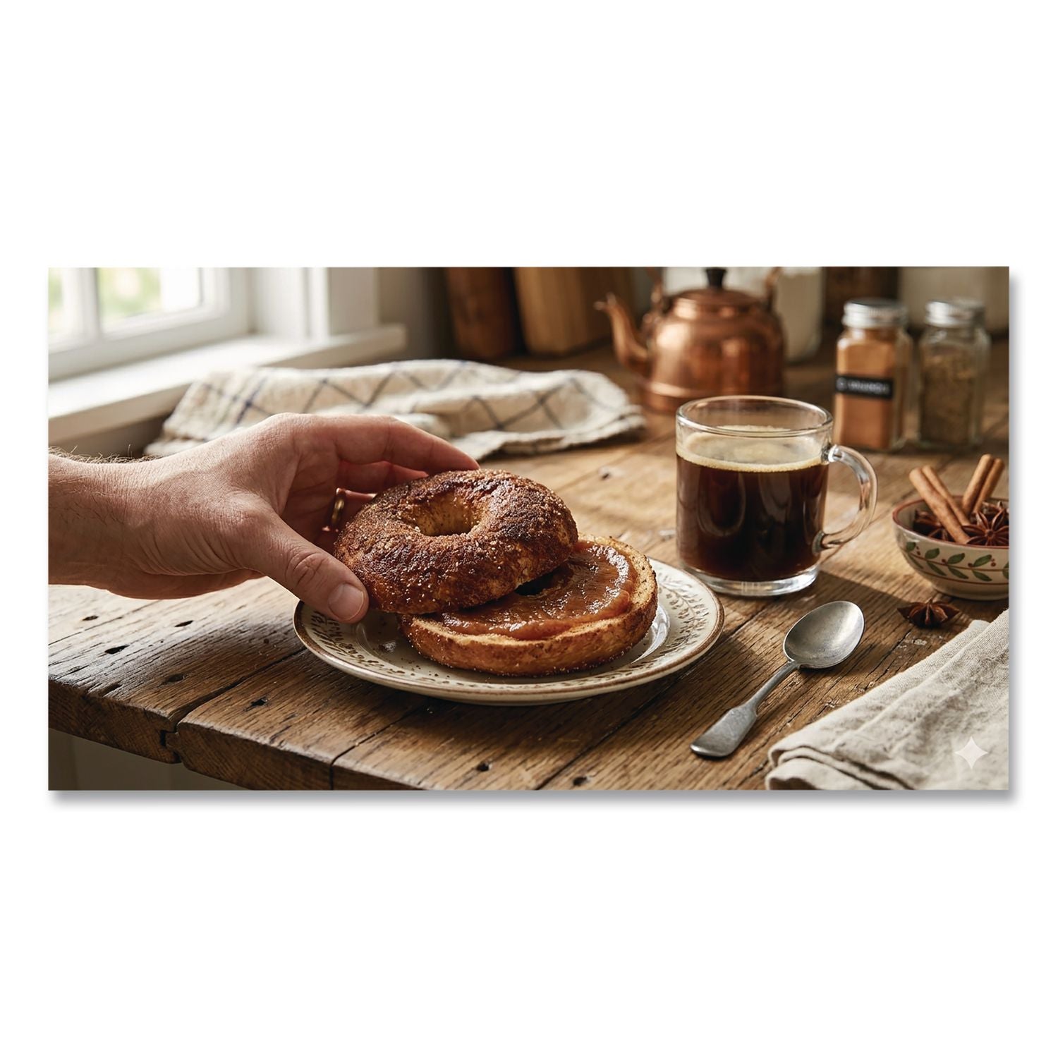 Fresh Cinnamon Raisin Bagels, 6/Pack, Ships in 1-3 Business Days