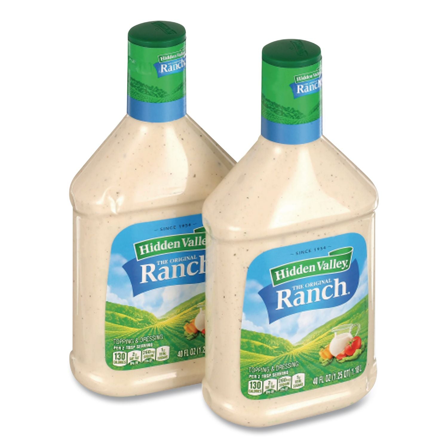Original Ranch Dressing, 40 oz Bottle, 2 Bottles/Carton, Ships in 1-3 Business Days