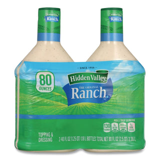 Original Ranch Dressing, 40 oz Bottle, 2 Bottles/Carton, Ships in 1-3 Business Days