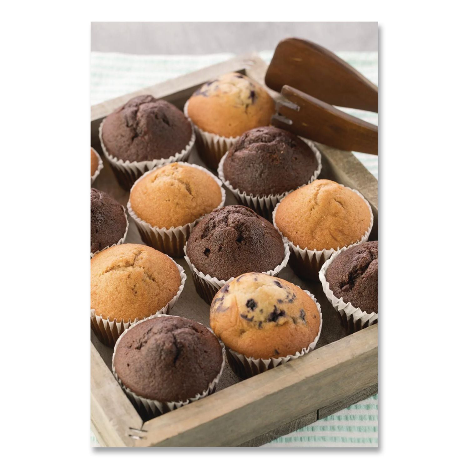 Muffins Variety Pack, Assorted Flavors, 4 oz Pack, 15 Packs/Carton, Ships in 1-3 Business Days