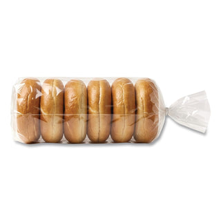 Fresh Plain Bagels, 6/Carton, Ships in 1-3 Business Days