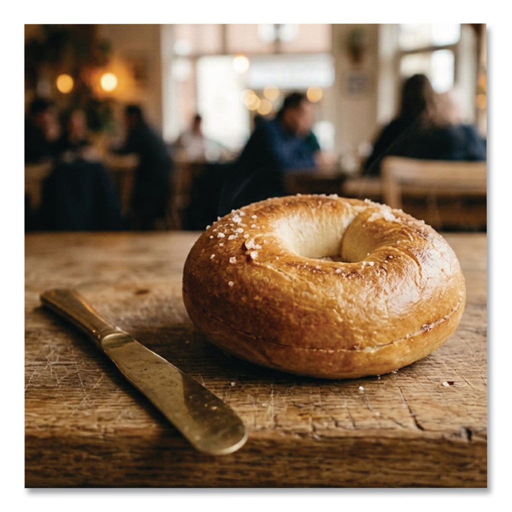Fresh Plain Bagels, 6/Carton, Ships in 1-3 Business Days