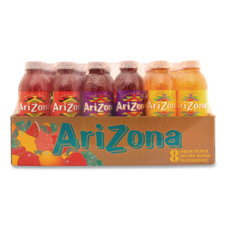 Juice Variety Pack, Fruit Punch/Mucho Mango/Watermelon, 20 oz Bottle, 24/Carton, Ships in 1-3 Business Days