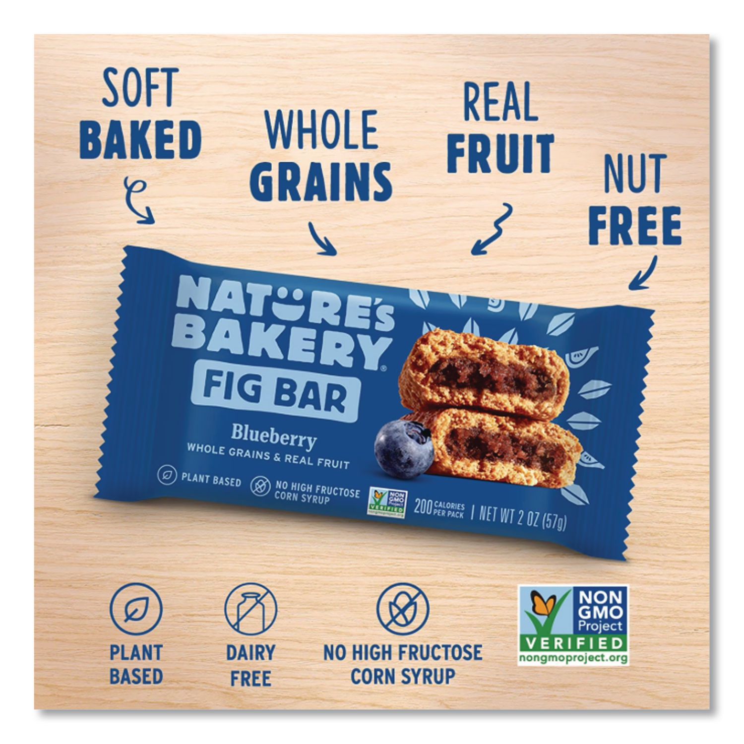 Fig Bars Variety Pack, 2 oz Twin Pack, 24 Twin Packs/Box, Ships in 1-3 Business Days