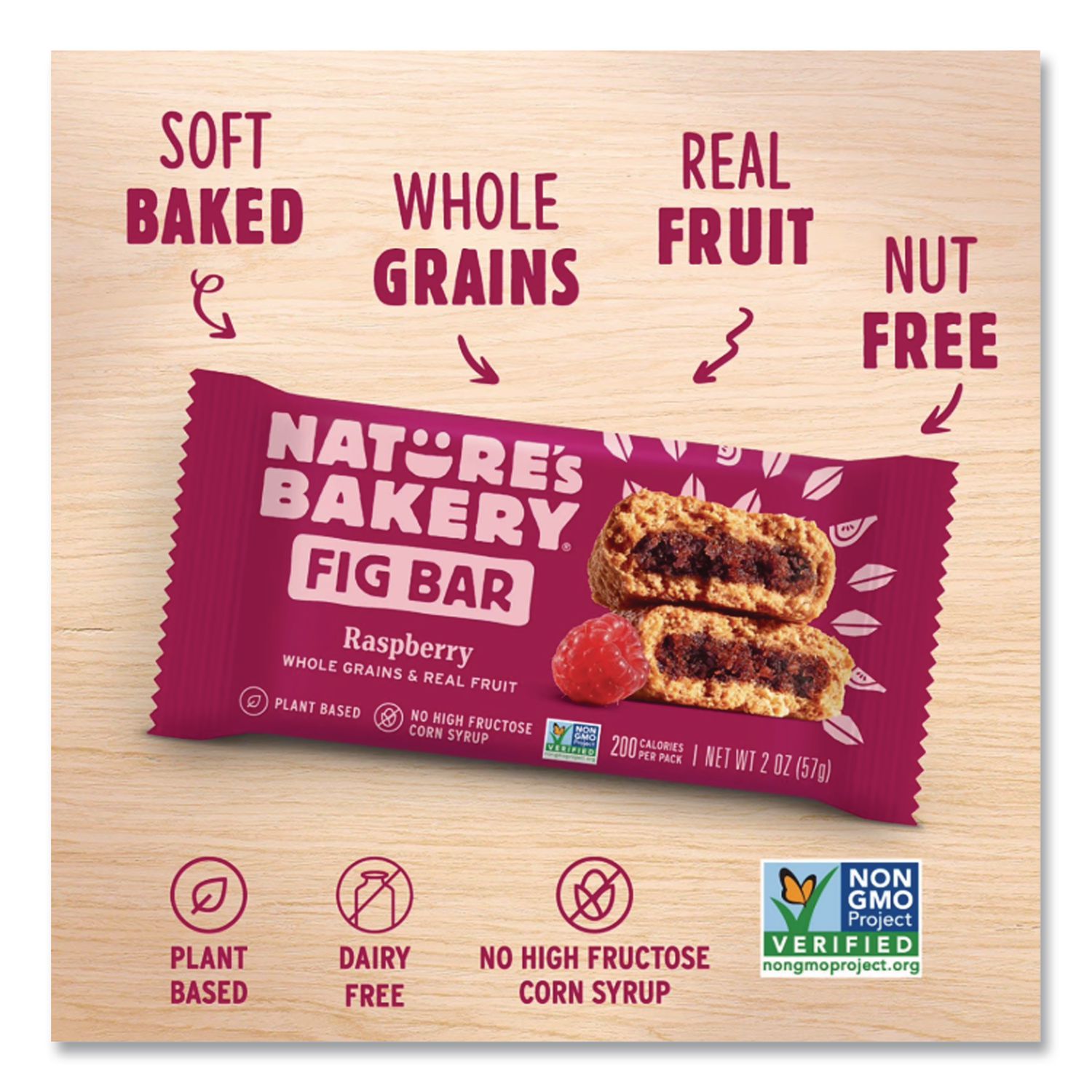 Fig Bars Variety Pack, 2 oz Twin Pack, 24 Twin Packs/Box, Ships in 1-3 Business Days