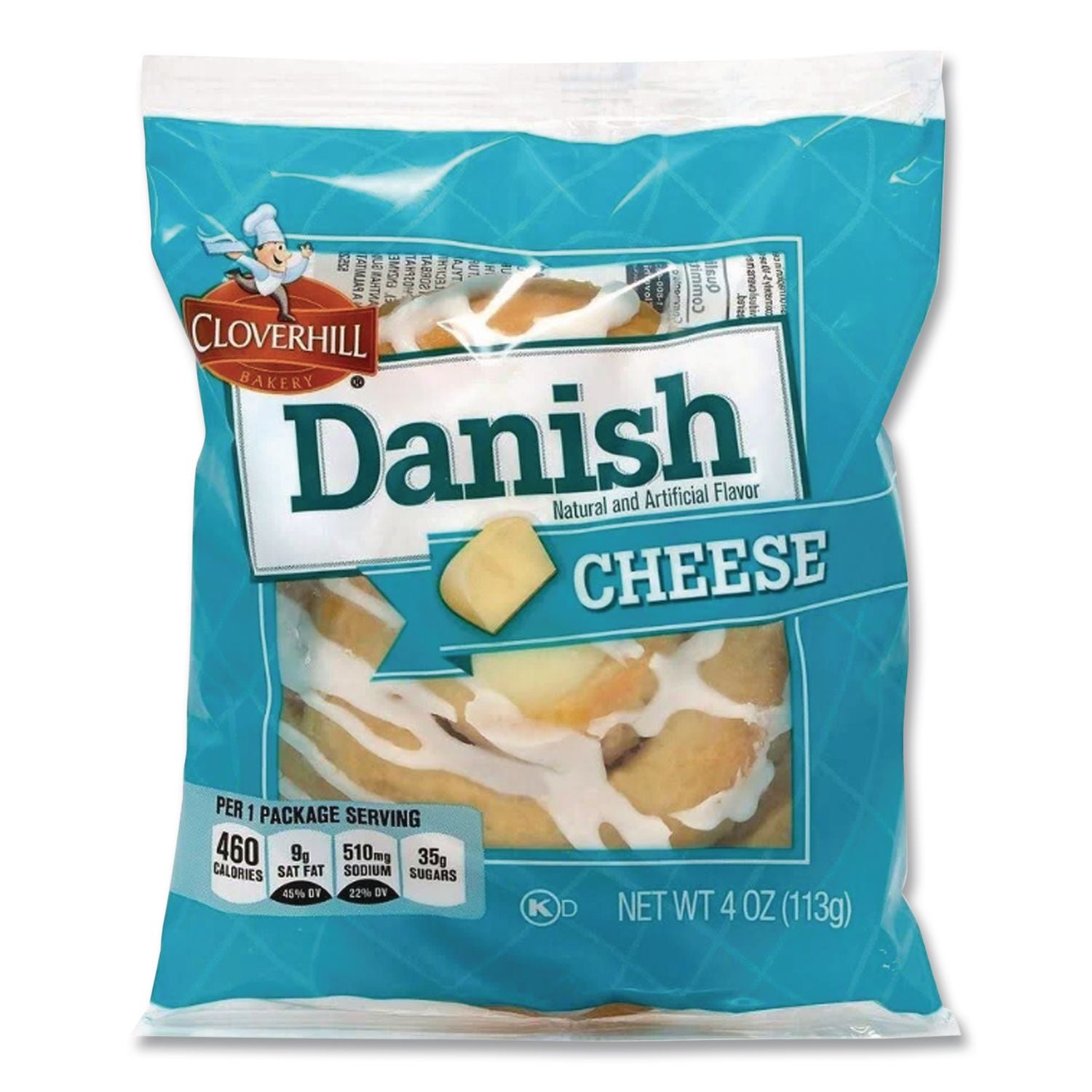 Cheese Danish, 4 oz, 12/Carton, Ships in 1-3 Business Days