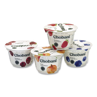 Greek Yogurt Variety Pack, Assorted Flavors, 5.3 oz Cup, 16 Cups/Carton, Ships in 1-3 Business Days