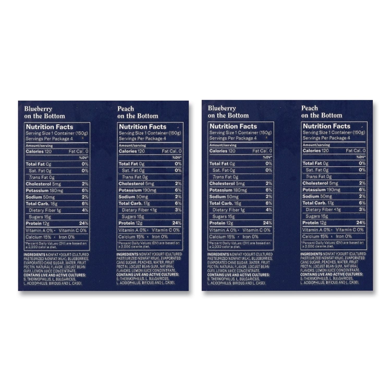 Greek Yogurt Variety Pack, Assorted Flavors, 5.3 oz Cup, 16 Cups/Carton, Ships in 1-3 Business Days