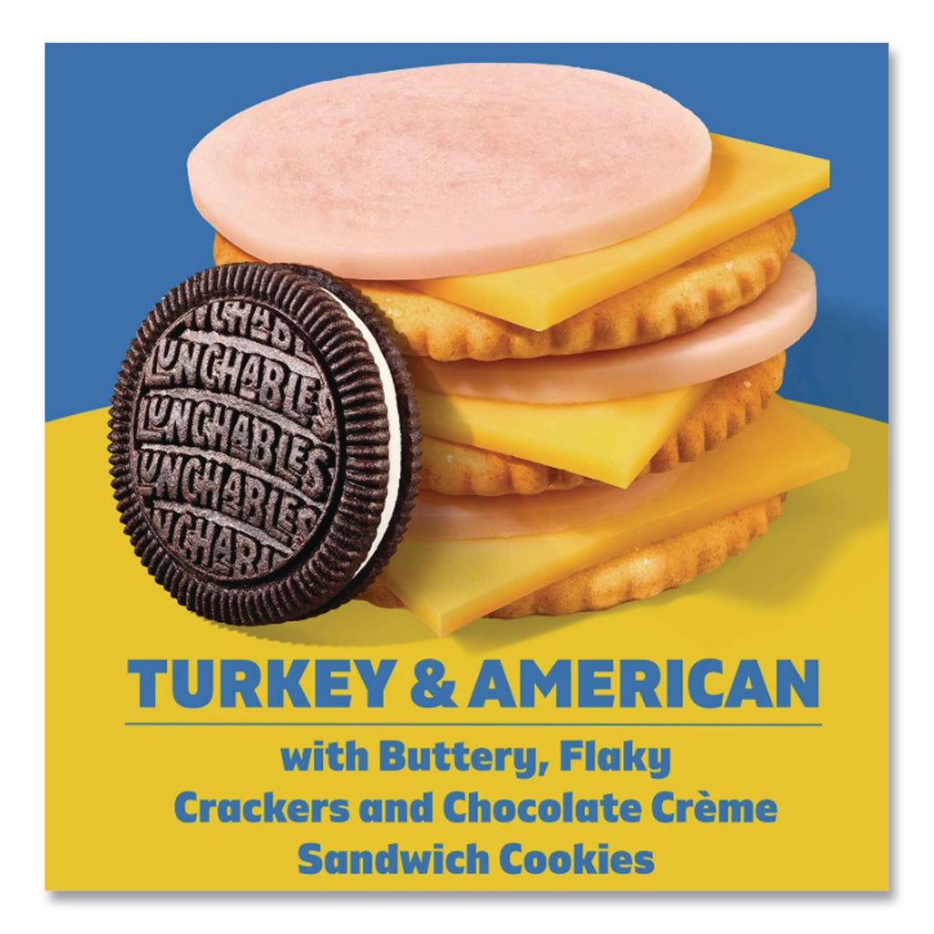 Lunchables Variety Pack, Turkey/American and Ham/Cheddar, 6/Carton, Ships in 1-3 Business Days