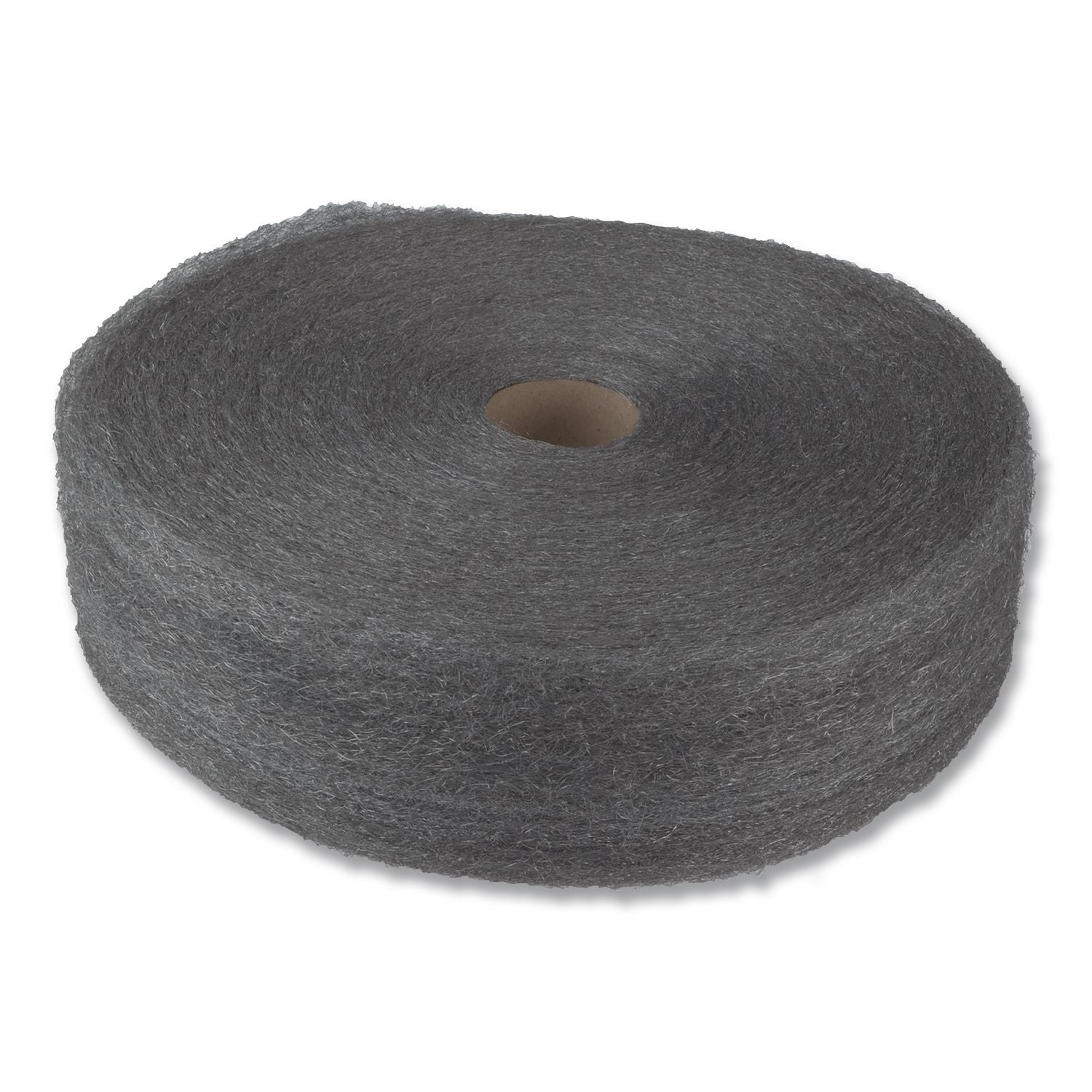 Industrial-Quality Steel Wool Reel, #1 Medium, 5 lb Reel, 6/Carton