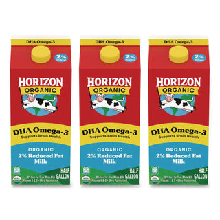Organic 2% Milk, 64 oz Carton, 3/Carton, Ships in 1-3 Business Days