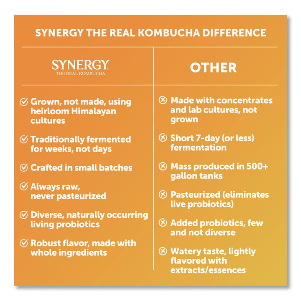 Organic Raw Kombucha Gingerade, 16.2 oz Bottle, 6/Carton, Ships in 1-3 Business Days