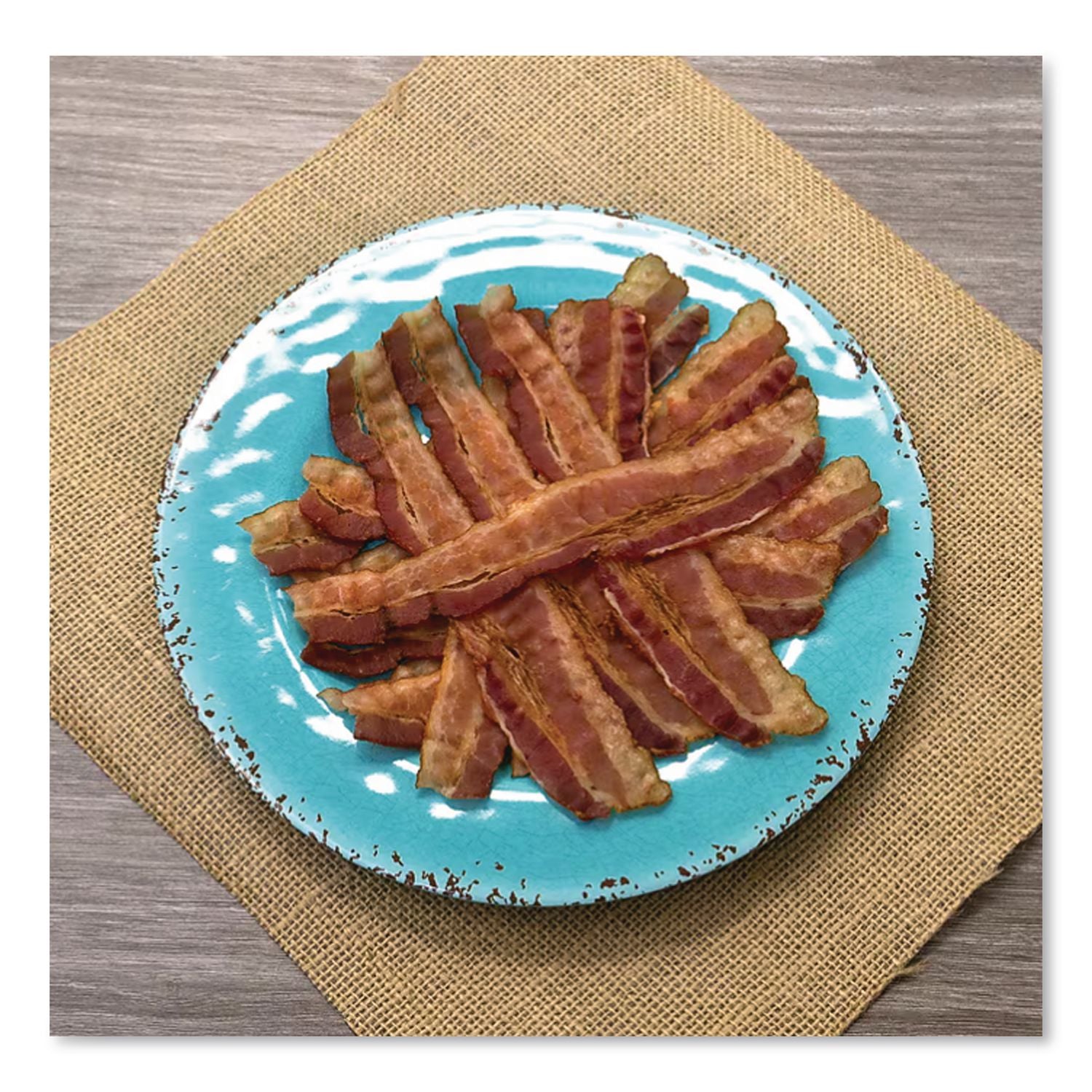 Fully Cooked Bacon, Original, 9.5 oz Package, Approximately 72 Slices/Carton, Ships in 1-3 Business Days