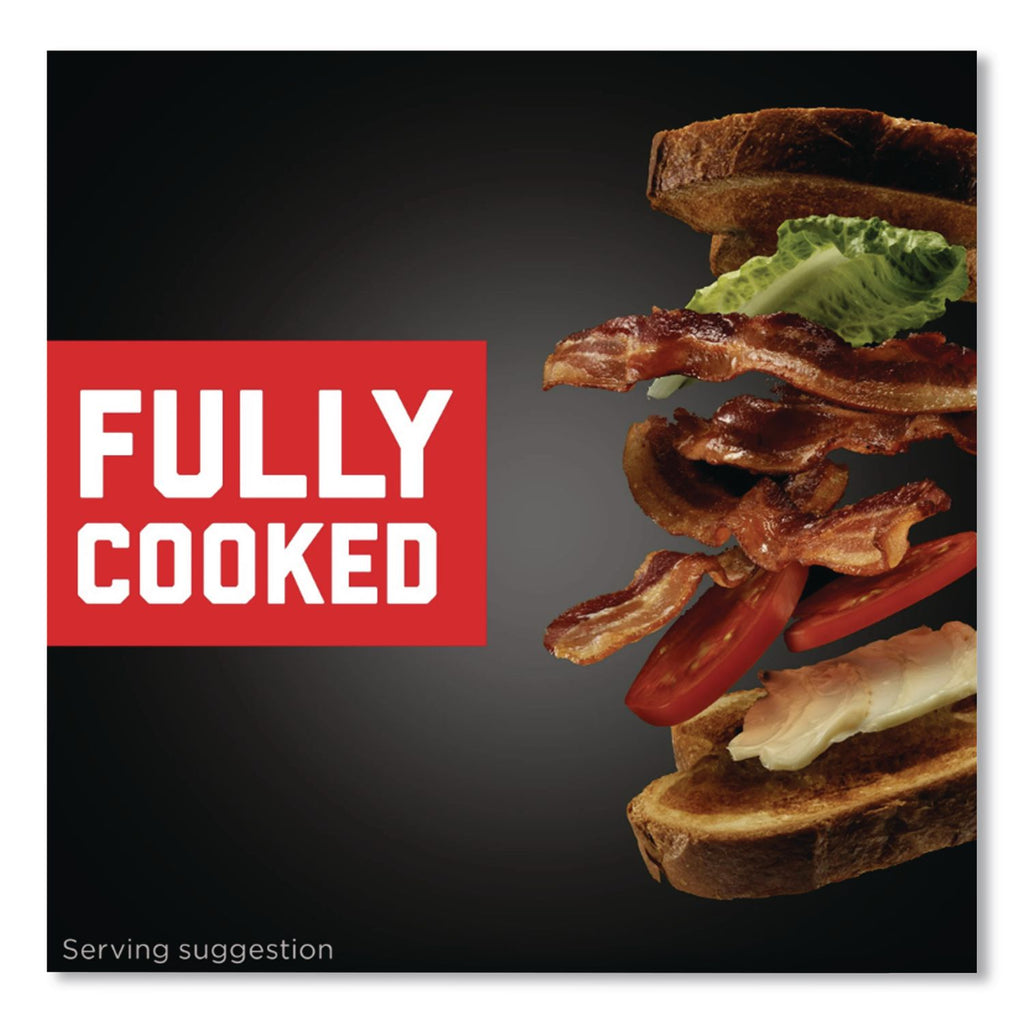 Fully Cooked Bacon, Original, 9.5 oz Package, Approximately 72 Slices/Carton, Ships in 1-3 Business Days