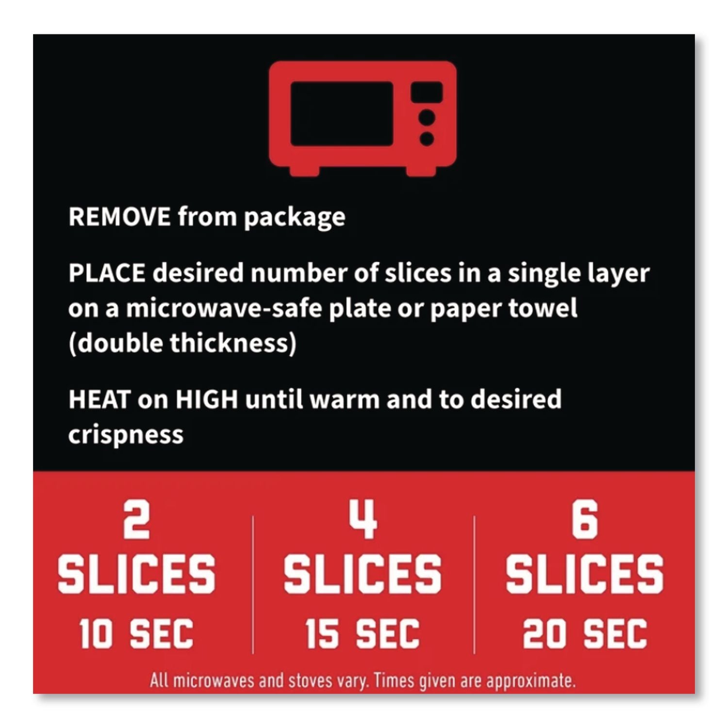 Fully Cooked Bacon, Original, 9.5 oz Package, Approximately 72 Slices/Carton, Ships in 1-3 Business Days