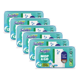 Swiffer Sweeper Wet Cloth, Sold as 1 Box, 12 Each per Box