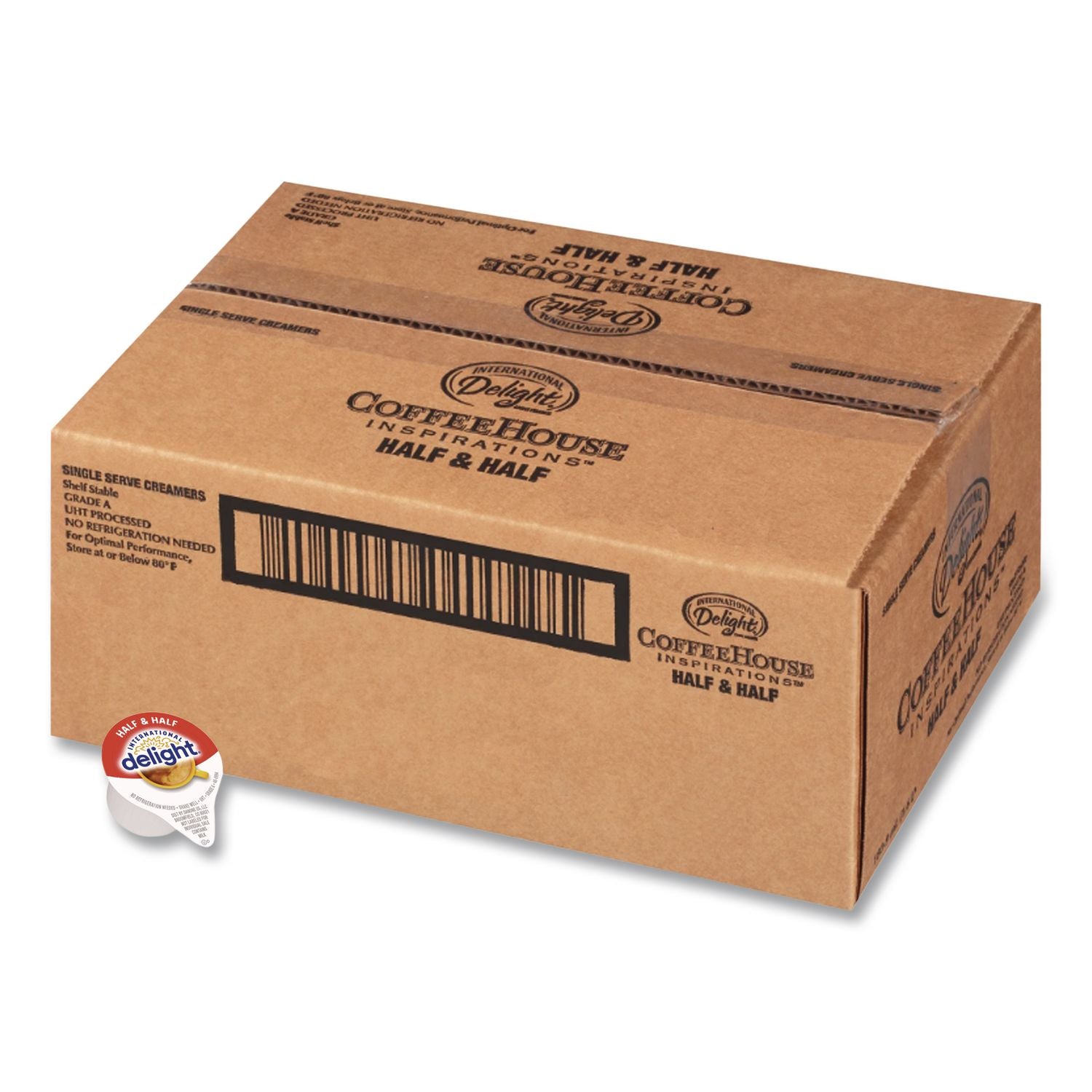 Coffee House Inspirations Half and Half, 0.4 oz, 192/Box, Ships in 1-3 Business Days