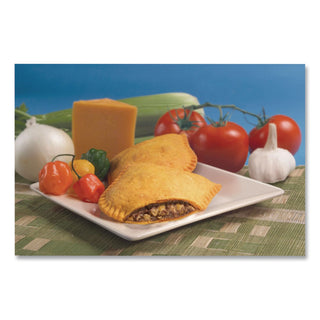 Jamacian Style Spicy Beef Empanadas, 5 oz, 10/Carton, Ships in 1-3 Business Days