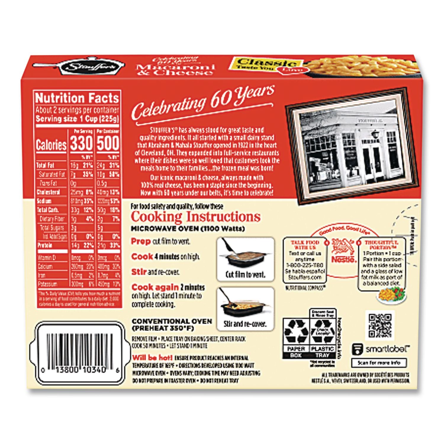 Classics Macaroni and Cheese Meal, 12 oz Box, 6 Boxes/Pack, Ships in 1-3 Business Days