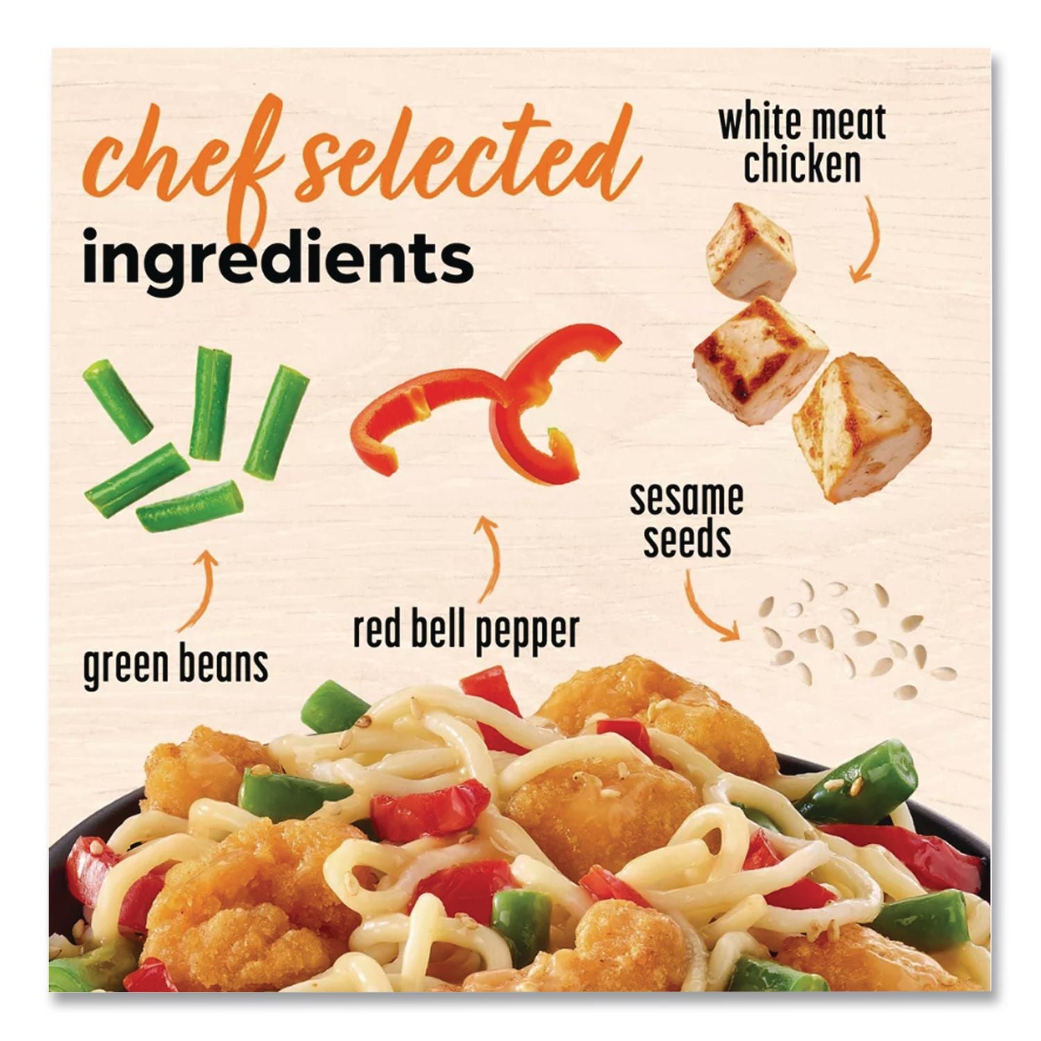 Marketplace Sesame Chicken, 9 oz Box, 3 Boxes/Pack, Ships in 1-3 Business Days
