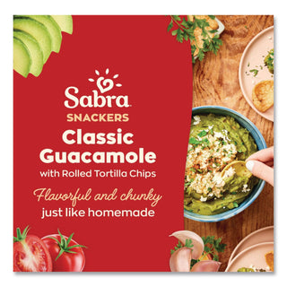 Grab and Go Guacamole with Tostitos Tortilla Chips, 2.8 oz Cup, 6 Cups/Pack, Ships in 1-3 Business Days