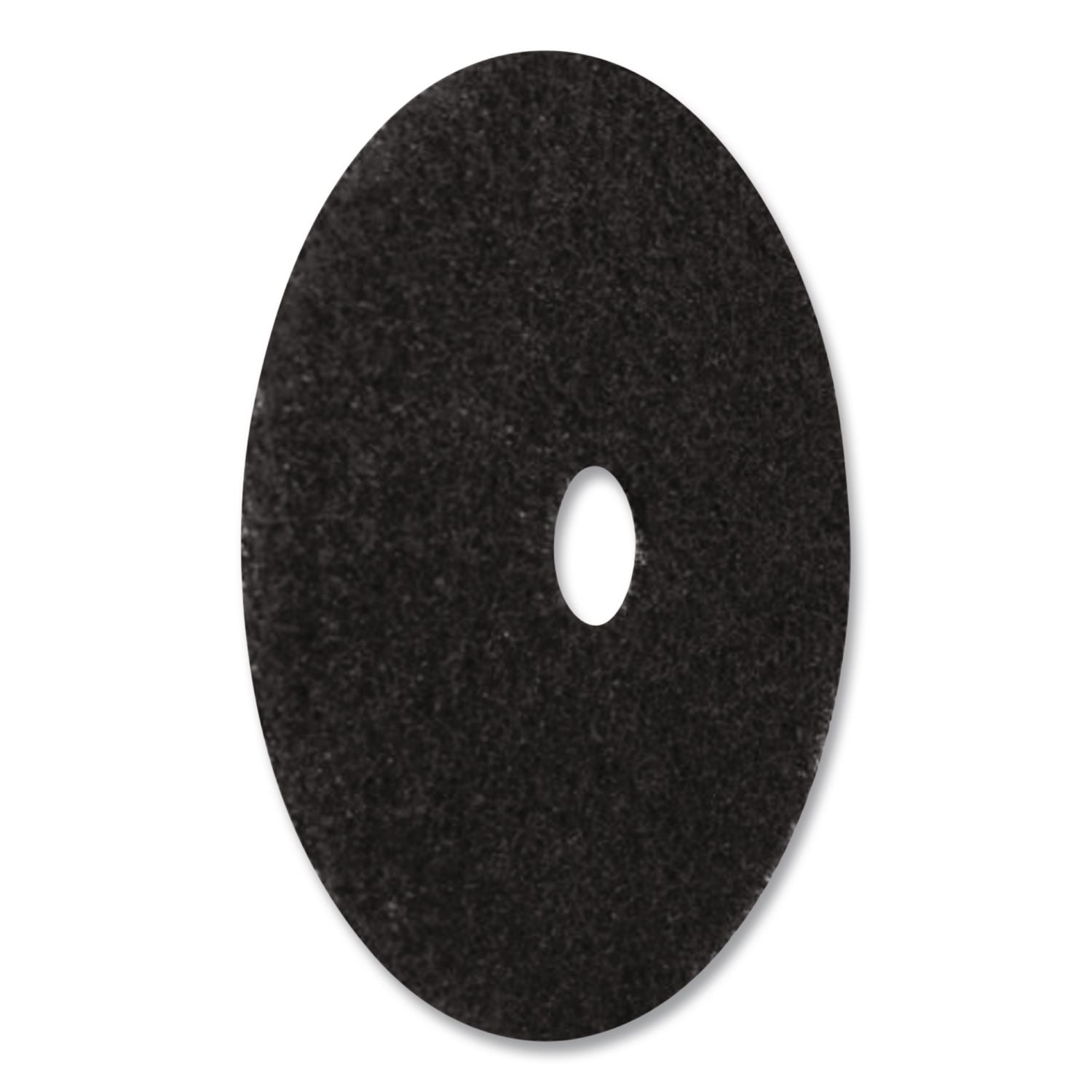 Stripping Pads, 20" Diameter, Black, 5/Carton