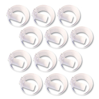 Wall Mount Holder, 6" x 6" x 4", White