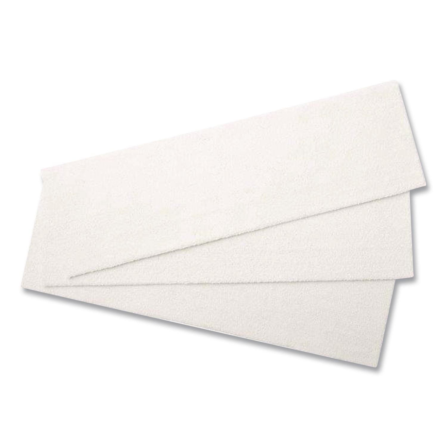 Disposable Microfiber Mop Pad, Wet Mop, White, 60cm, 250/Carton