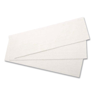 Disposable Microfiber Mop Pad, Wet Mop, White, 60cm, 250/Carton
