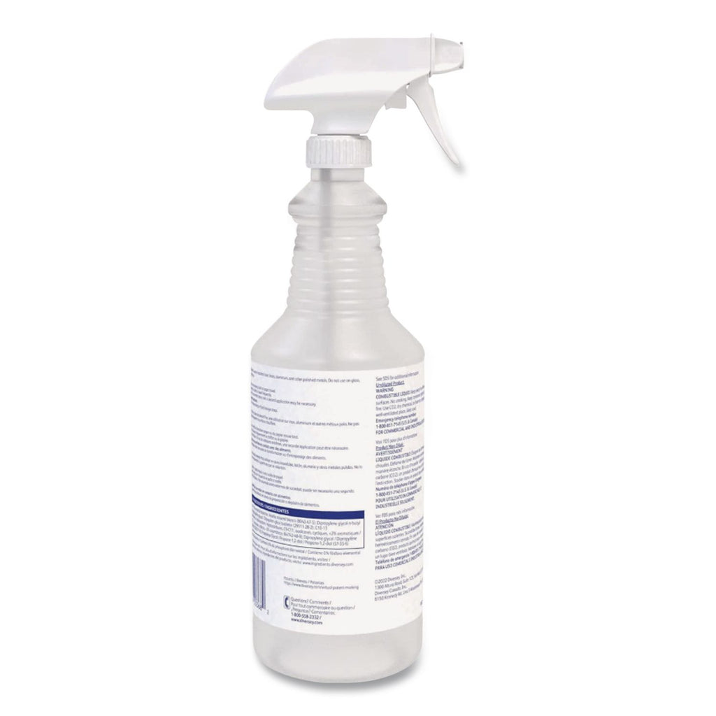 Suma Inox D7, 32 oz Spray Bottle, 6/Carton