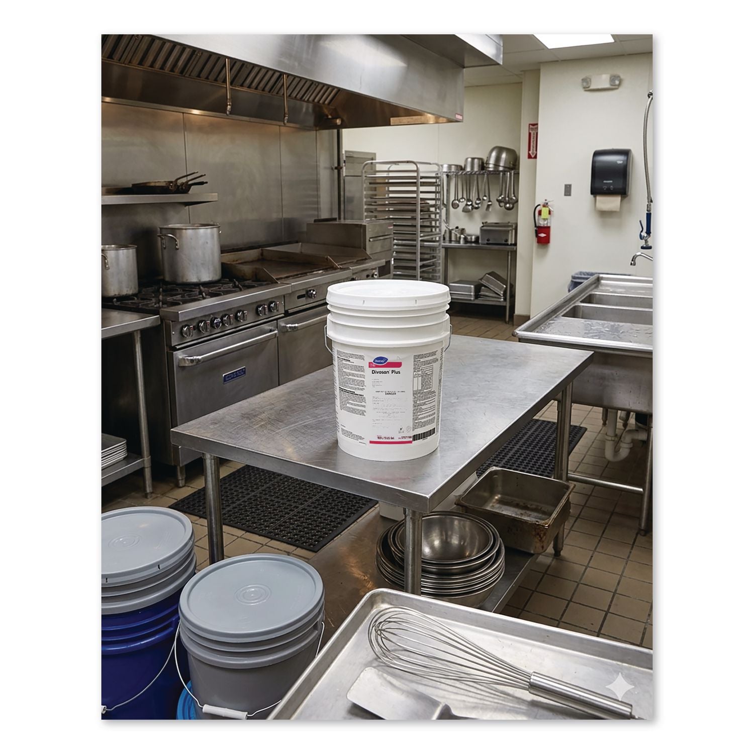 Divosan Plus Spectrum Sanitizer, 5 gal Pail