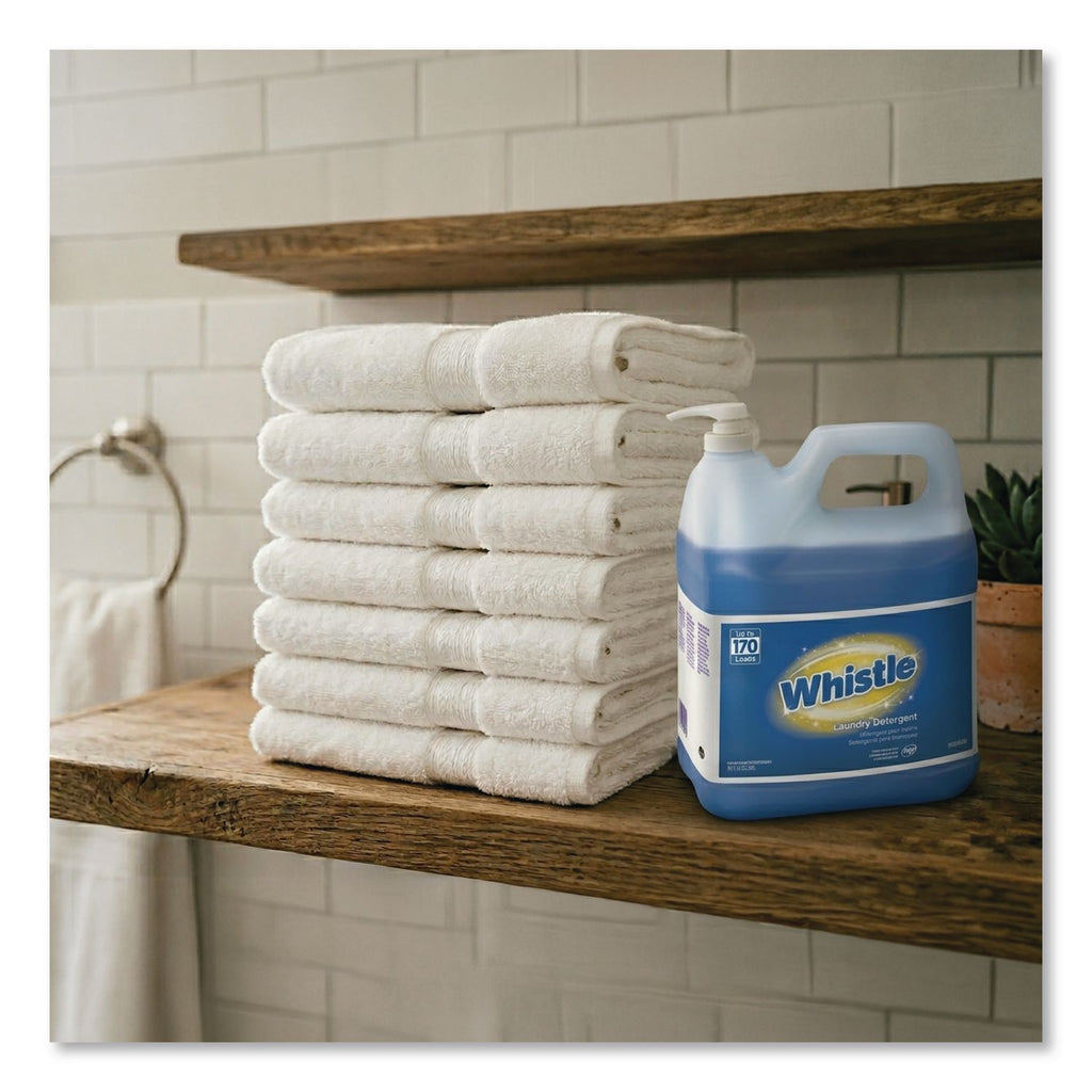 Whistle Laundry Detergent (HE), Floral, 2 gal Bottle, 2/Carton