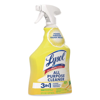 Ready-to-Use All-Purpose Cleaner, Lemon Breeze, 32 oz Spray Bottle, 12/Carton