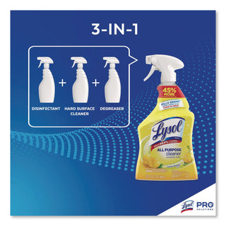 Ready-to-Use All-Purpose Cleaner, Lemon Breeze, 32 oz Spray Bottle