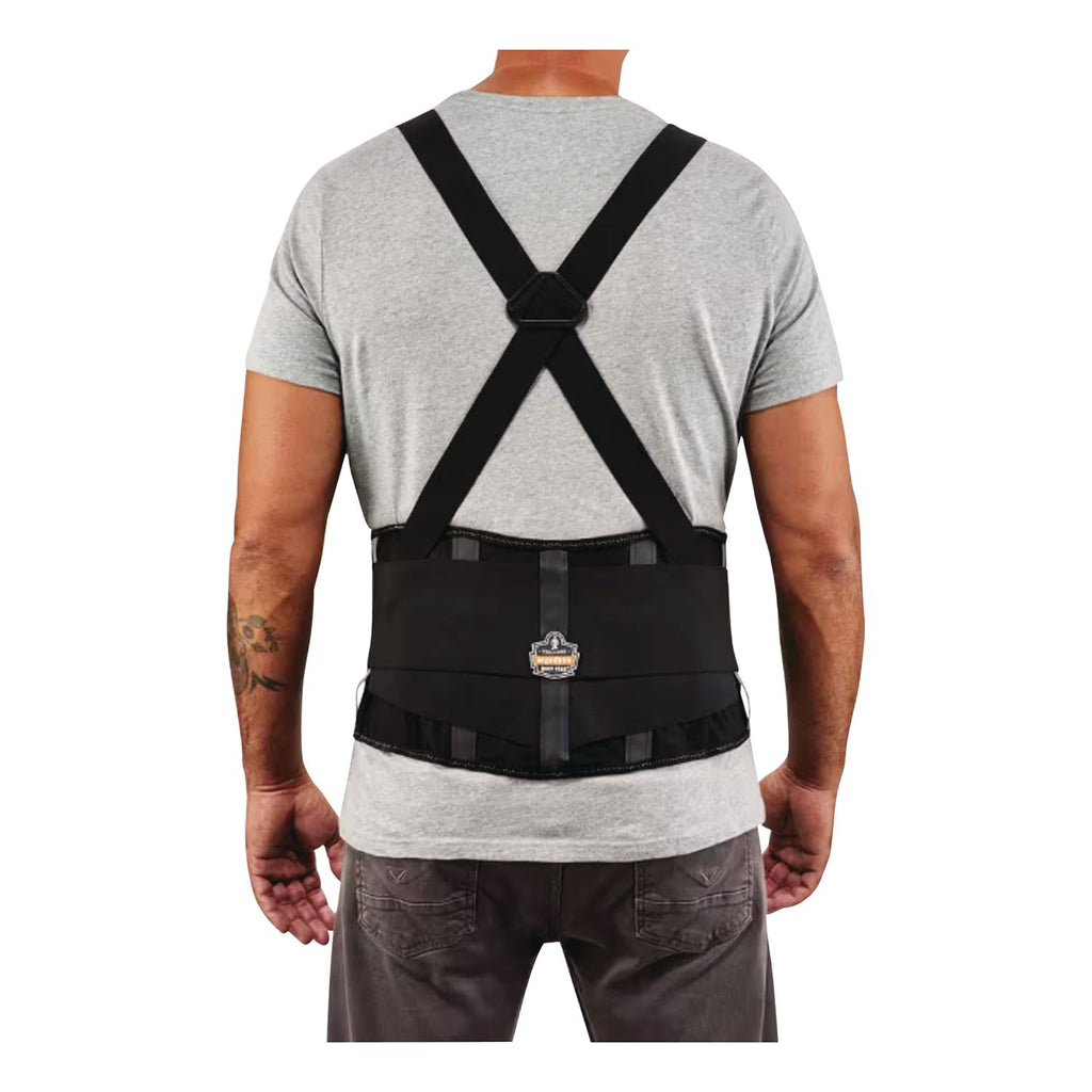 ProFlex 2000SF High-Performance Spandex Back Support Brace, Medium, 30" to 34" Waist, Black