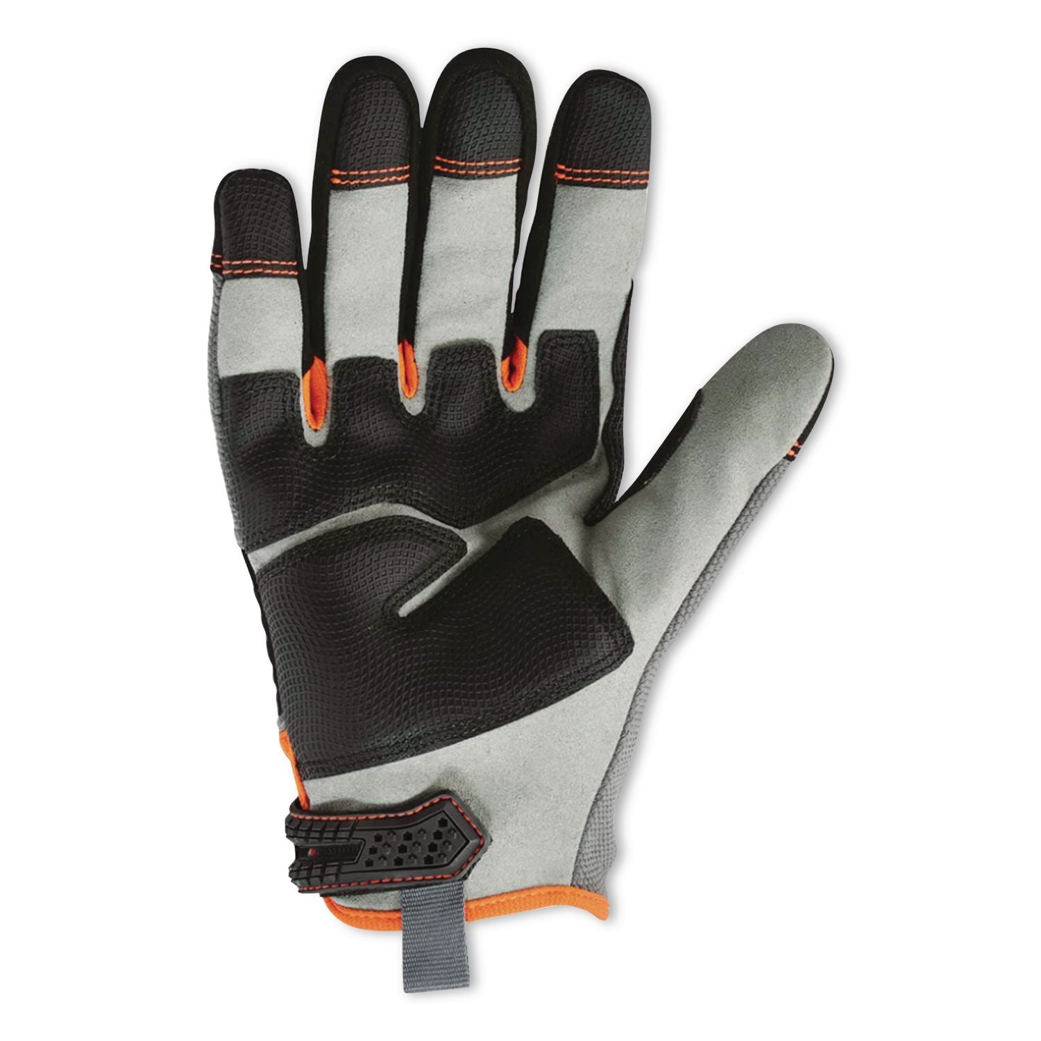 ProFlex 710 Heavy-Duty Utility Gloves, Gray, Large, 1 Pair