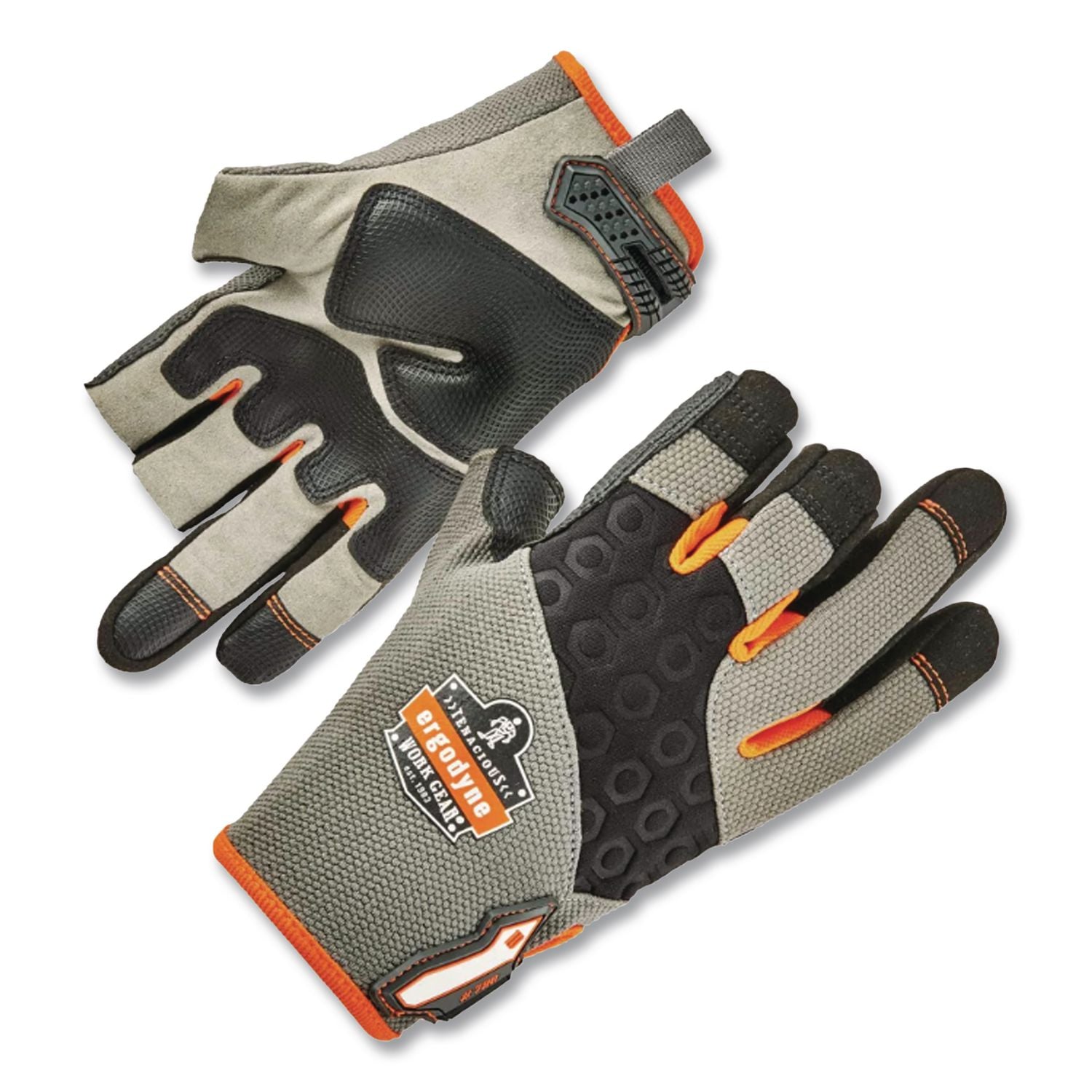 ProFlex 720 Heavy-Duty Framing Gloves, Gray, Small, 1 Pair, Ships in 1-3 Business Days