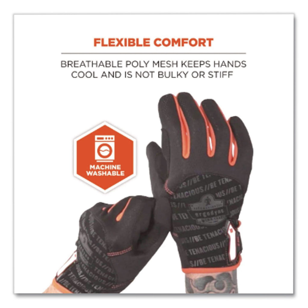 ProFlex 812 Standard Utility Gloves, Black, X-Large, 1 Pair